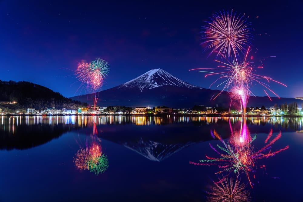 Minamitsuru, Yamanashi - Visit on Aug 5 for Fireworks in front of Mt. Fuji post image